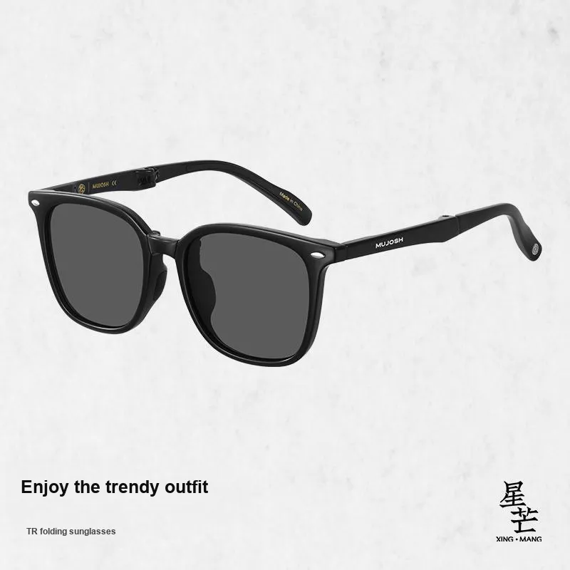 MUJOSH Astral Series Square Foldable Sunglasses For Outdoor Use, Portable UV Protection Sunglasses Unisex-7