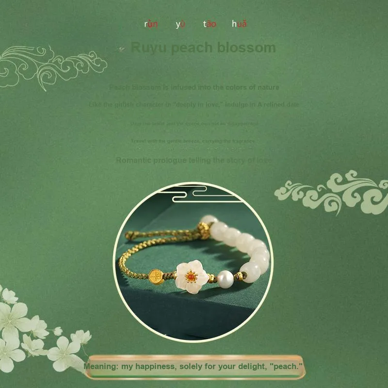 Fu Ru Ji Hetian Jade Bracelets White Jade/Pale Greenish White Jade Women's-5