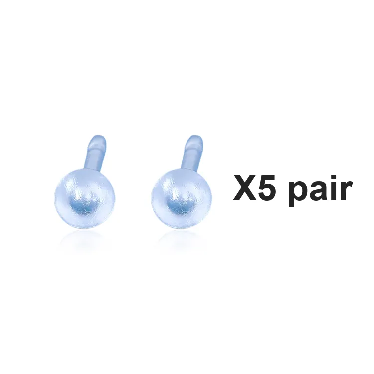 JOLLY NOTE Resin Stud Earrings Unisex-8