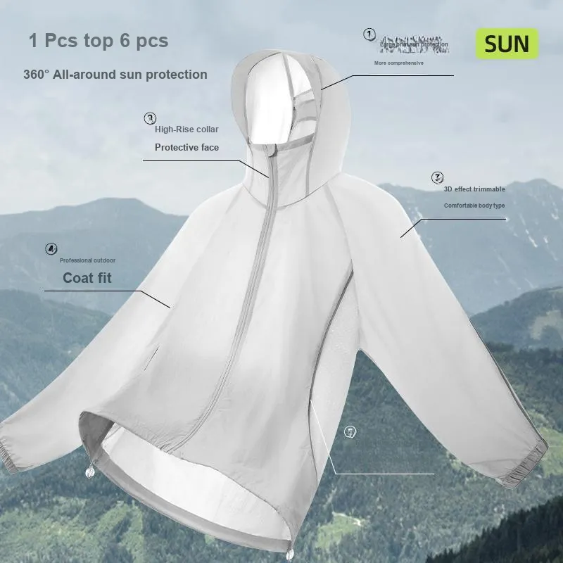 MINISO Sun Protection Clothing Unisex-18