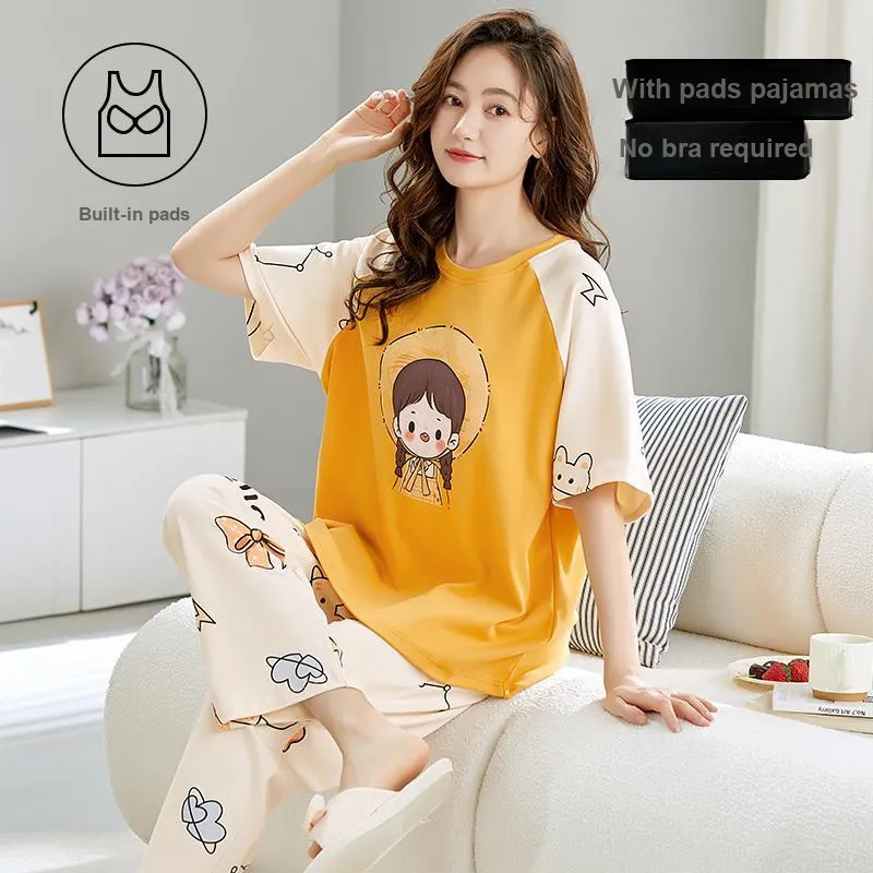 GOSO Pajama Set Women's Sunflower-3