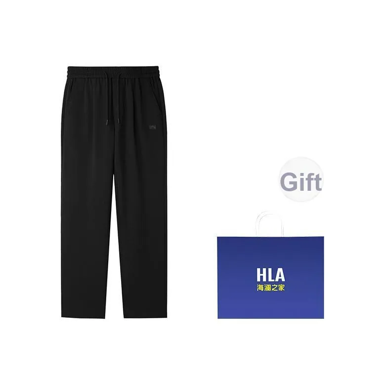 HLA Кружево Вверх Конический Эластичный Дышащий Удобный Модный тренд Спортивный Салон Travel outdoor Sports Casual Брюки Мужские