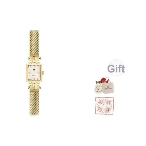 Rosemont Женские Швейцарские Кварцевые Механические Наручные Часы с Белым Циферблатом