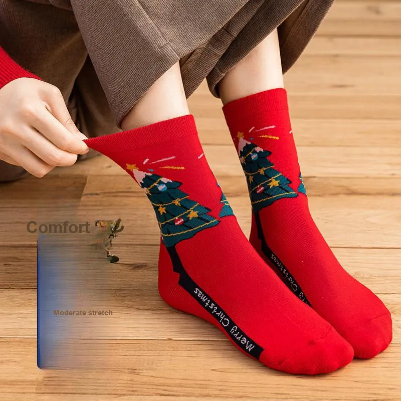 Montagut Mid Calf Socks Women's 5 Pack-7