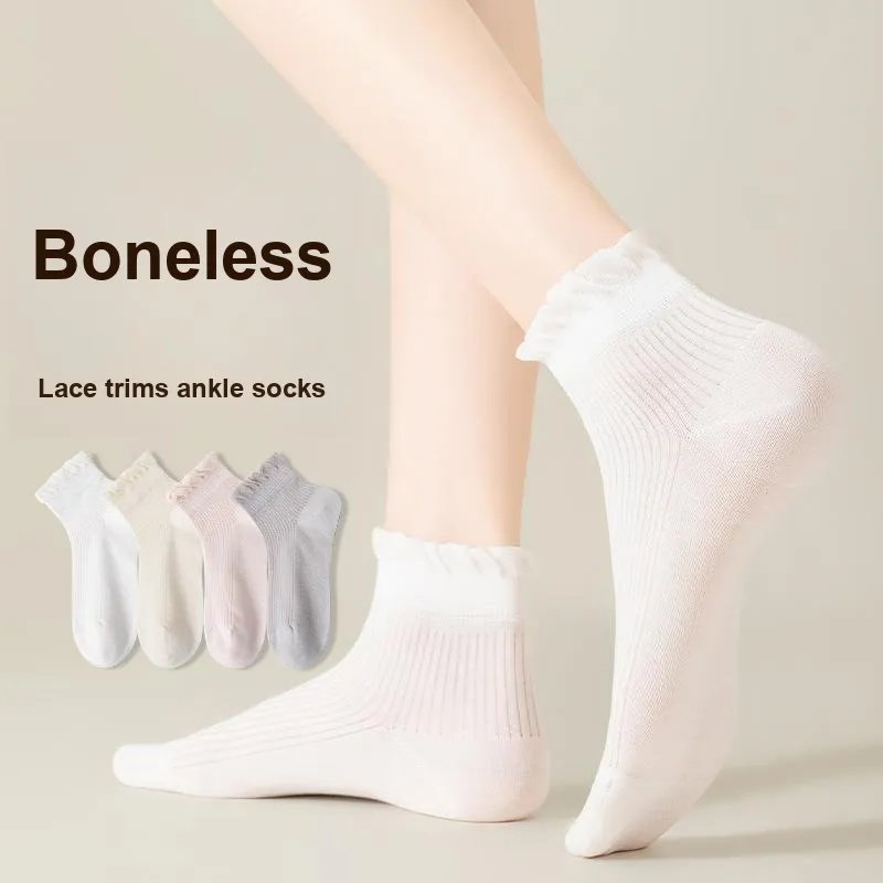 Gentle Welcome Ankle Socks Women's Combo Set-1