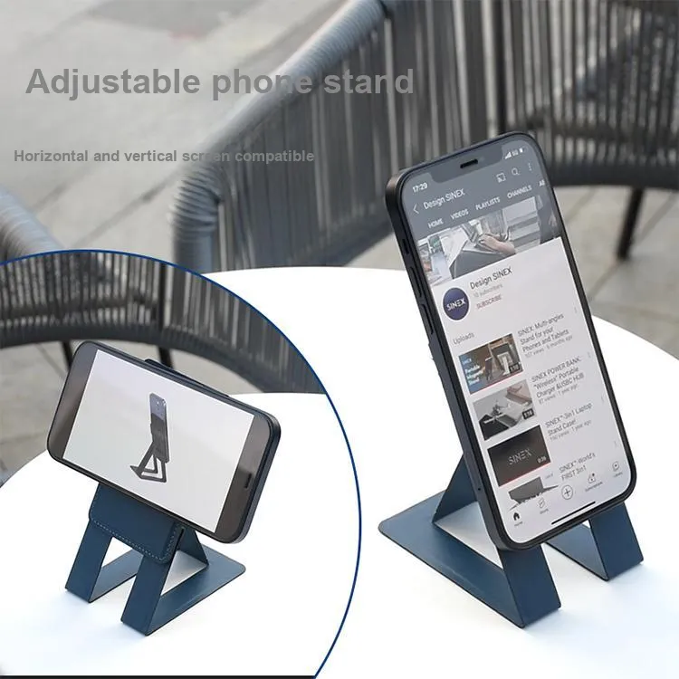 SINEX Cell Phone Back Clip Lazy Desktop Stand Magnetic All Apple Huawei Stand Xiaomi-11