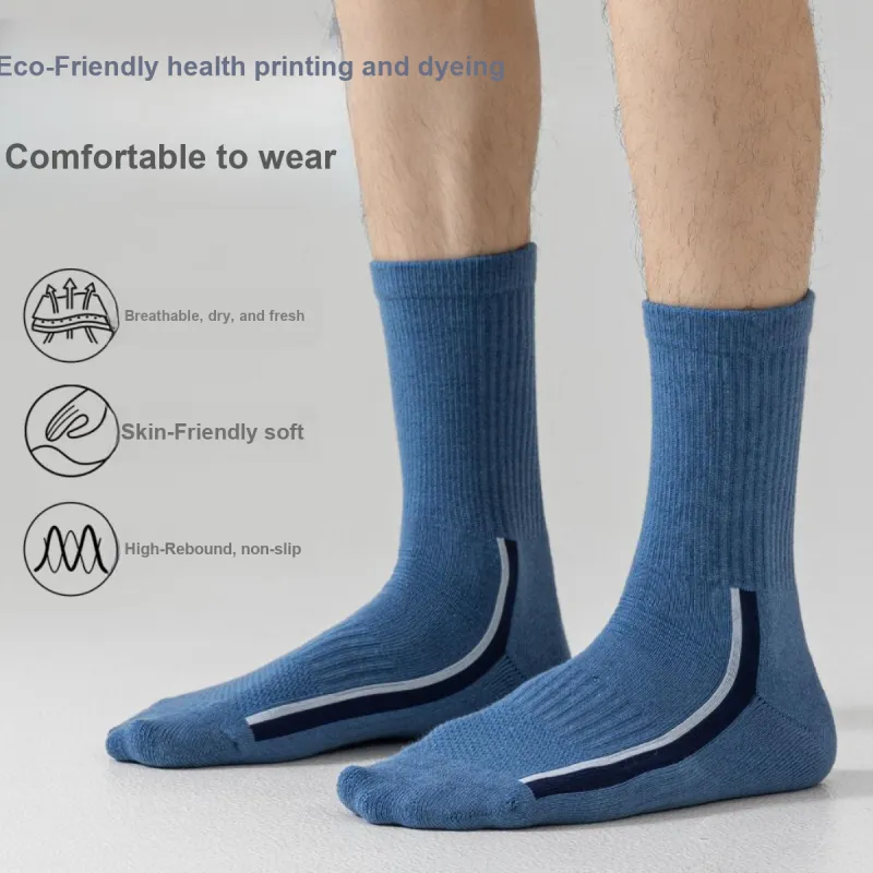 PIERRE CARDIN Mid Calf Socks Men's Shopping Bag 3 Pack-2