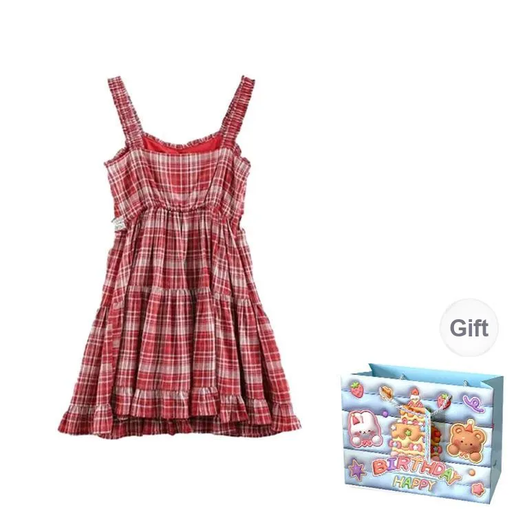 BRASS SCOUT Slip Dresses Women's Red Shopping Bag-1