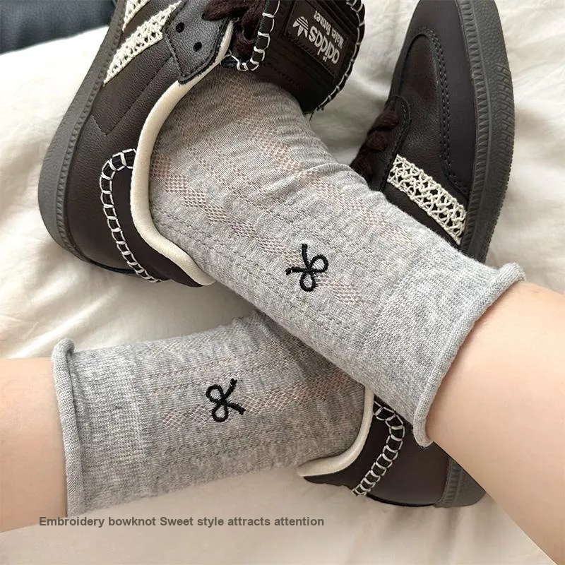 Moremoli Mid Calf Socks Women's 4 Pack-6