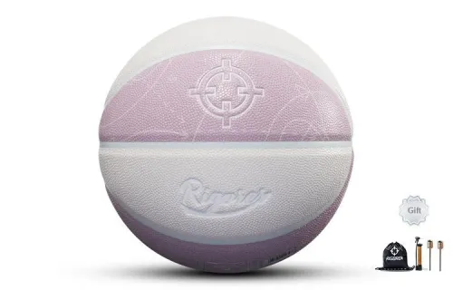 RIGORER PU Basketball Gray Purple Size 7 Ball Training Unisex