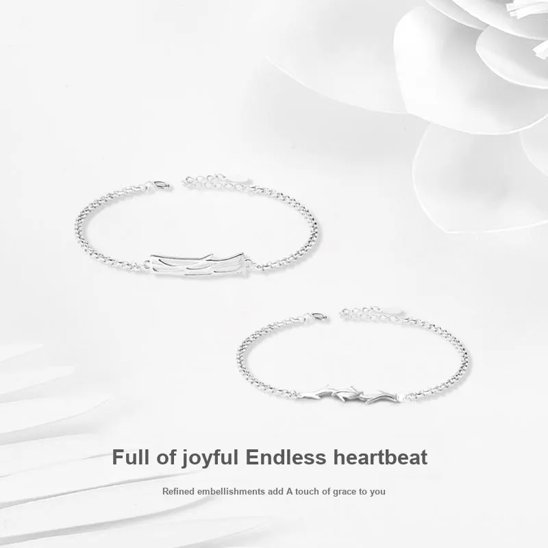 JUICY GRAPE S999 Fine Silver Bracelets Unisex-1