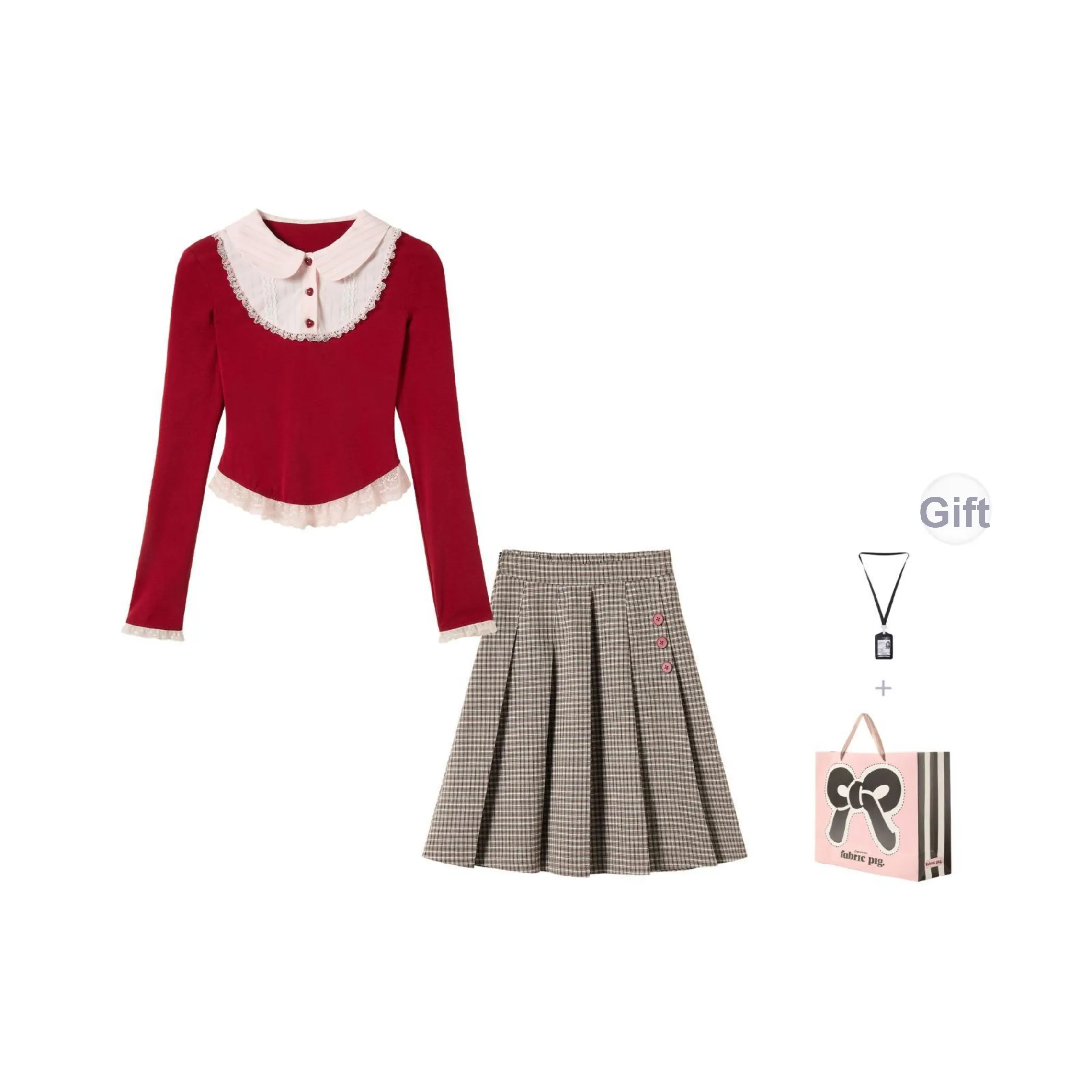 FABRIC PIG Женские Комплекты с Юбкой