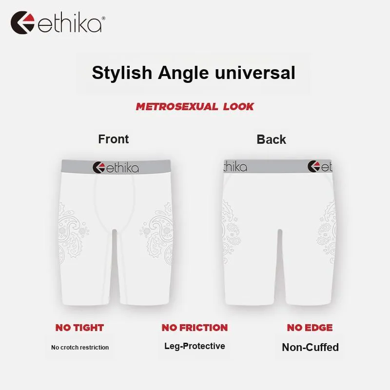 ETHIKA Underpants Men's 1 Pack White-1