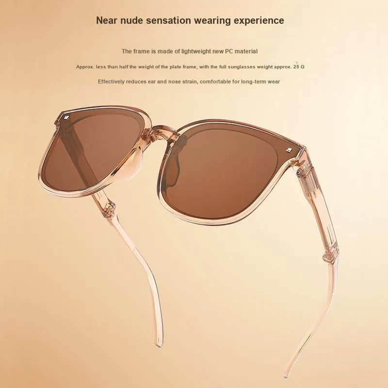 JINGBEI TR/Memory Plastic Square Sunglasses Unisex-1