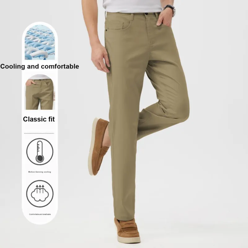 Red bean Casual Pants Men-9