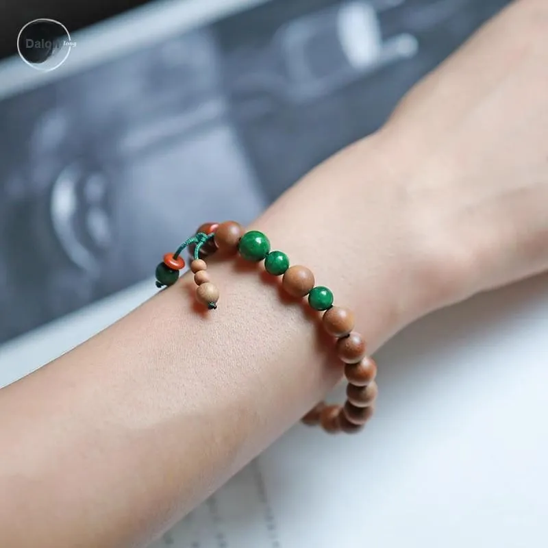 DALONG Old Mountain Sandalwood Bracelets Unisex-4