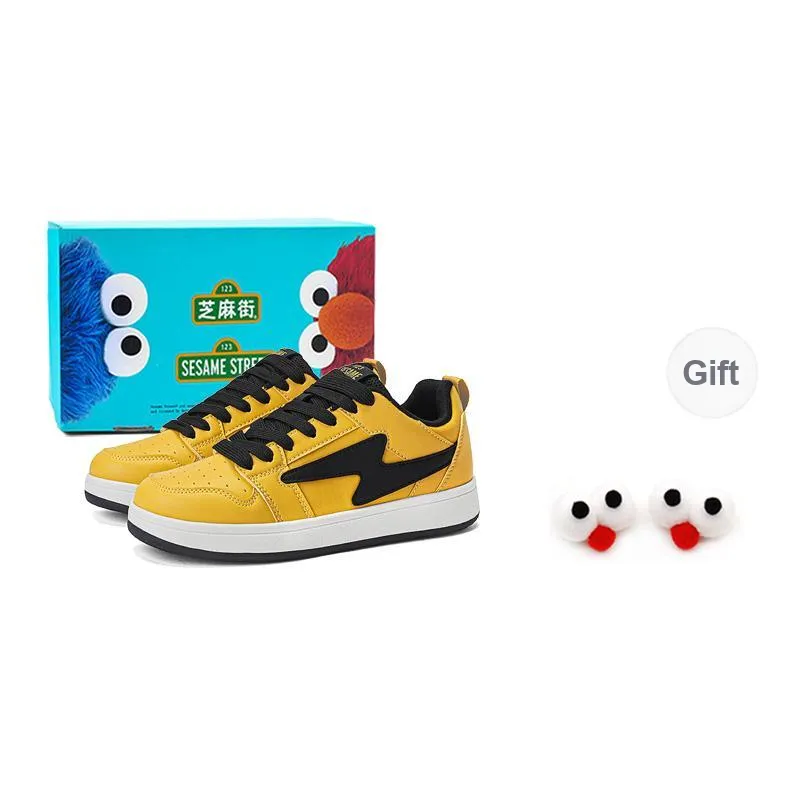 SESAME STREET Height Increasing Balance Abrasion Resistant Lightweight Slip Resistant Skateboard Shoes Unisex-57