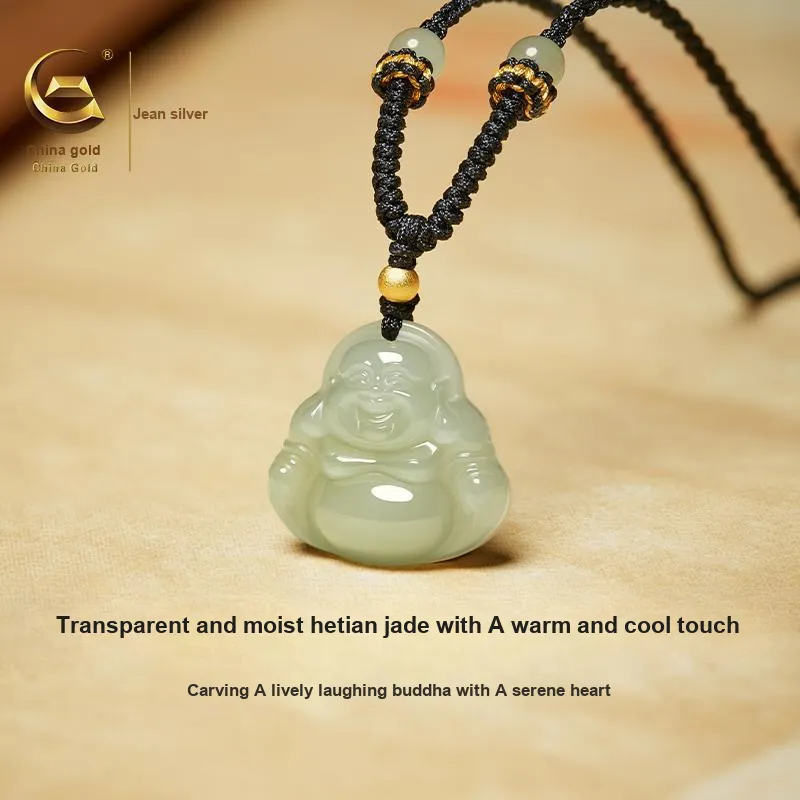 ZSY Necklaces Green Jade Women's-2