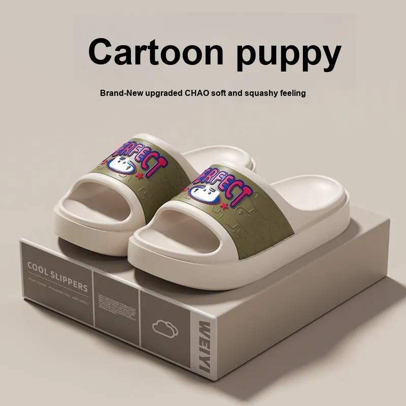 The Fat Dragon Is Here Home Slippers-16