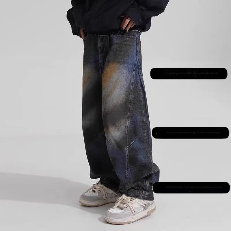 NVRFRGT Jeans Unisex Blue-3