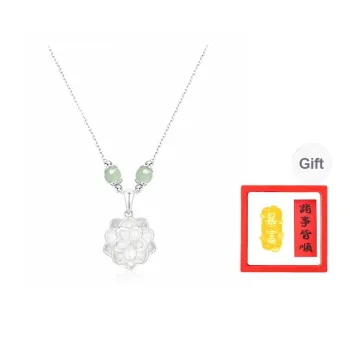 Chongqing Gold Store 999 Fine Silver Necklaces Women's