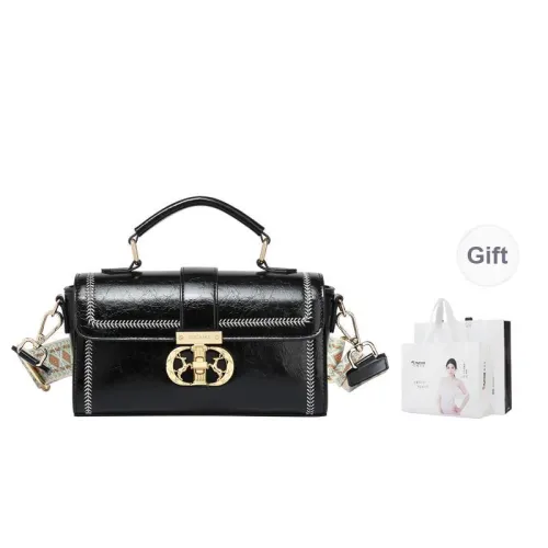 TUCANO Cow Leather One chain-link Handbag Regular Women's Black