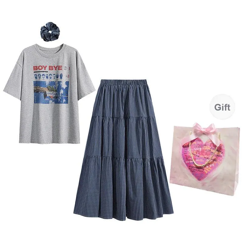 AINUOERMY Two Piece Skirt Sets Women's-8
