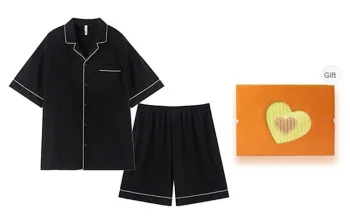 DAMOS·LOVE Pajama Gift Boxes Men's Black