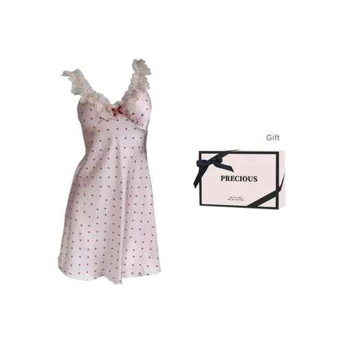 GOYN Ночная сорочка Женские Gift Box Set Сердце Пузырьки Розовый