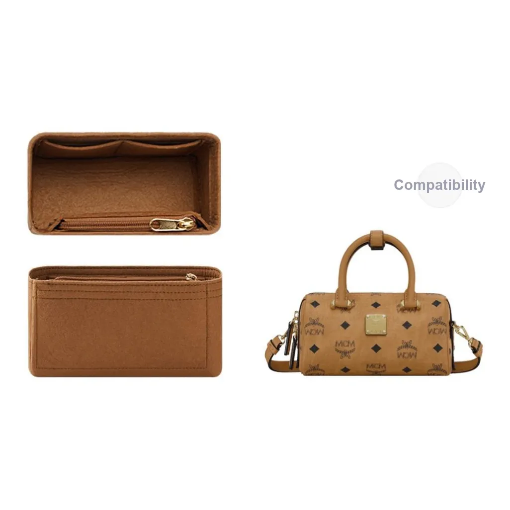 Kim Yeon sha Felt Bag Accessory Shoulder Strap One Shoulder Accessories, Protective Bag, Fit 3D Effect Unisex Brown
