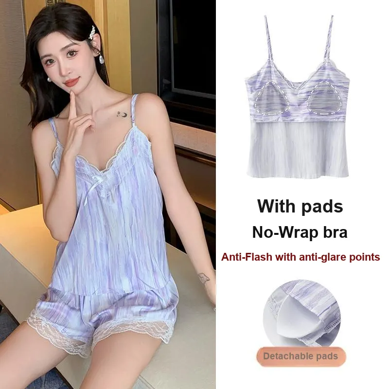 Pretty lady Women's Pajama Sets-2