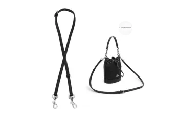 Lan Bao Fan Cow Leather Bag Accessory Liner Women's Black