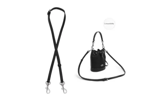 Lan Bao Fan Cow Leather Bag Accessory Liner Women's Black