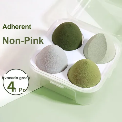 JINGLINGLONG Ultra-Soft Dry And Wet Dual Use Powder Puff Foundation-Specific Makeup Sponge Non-Eating Powder