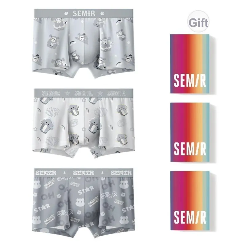 SEM/R Underpants Men's 3 Pack Gift Box Set-0