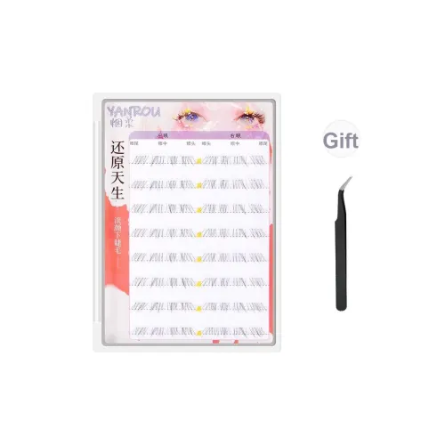 YANROU Reduce Рожденный Lower Eyelashes Натуральный Увеличивающий Стиль