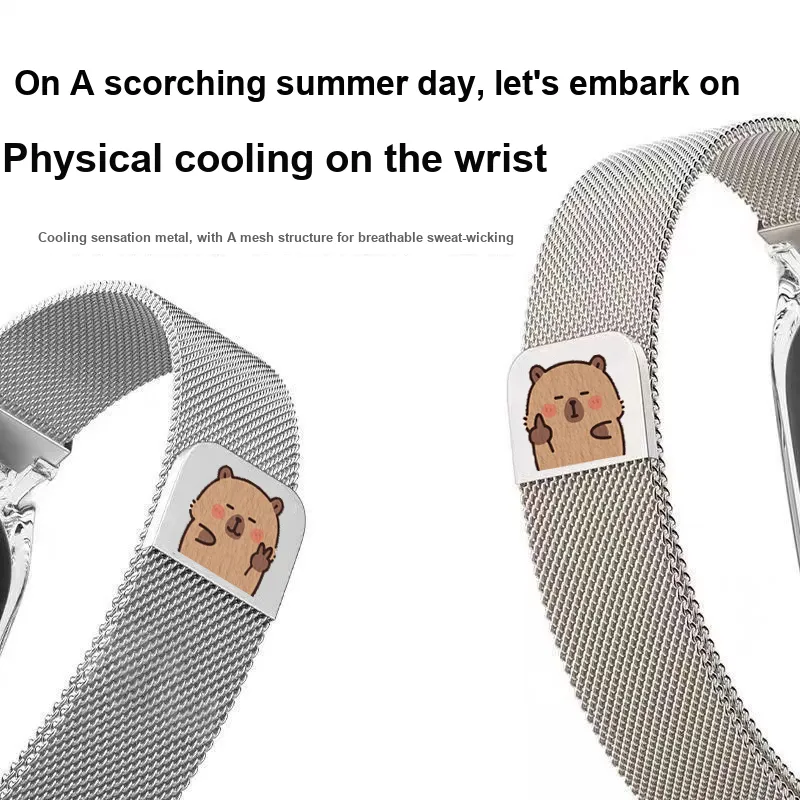 Fly Xiaomi Compatibility Watch Band 145~210MM Metal-4