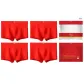 [4 Pack Shopping Bag]4 Red