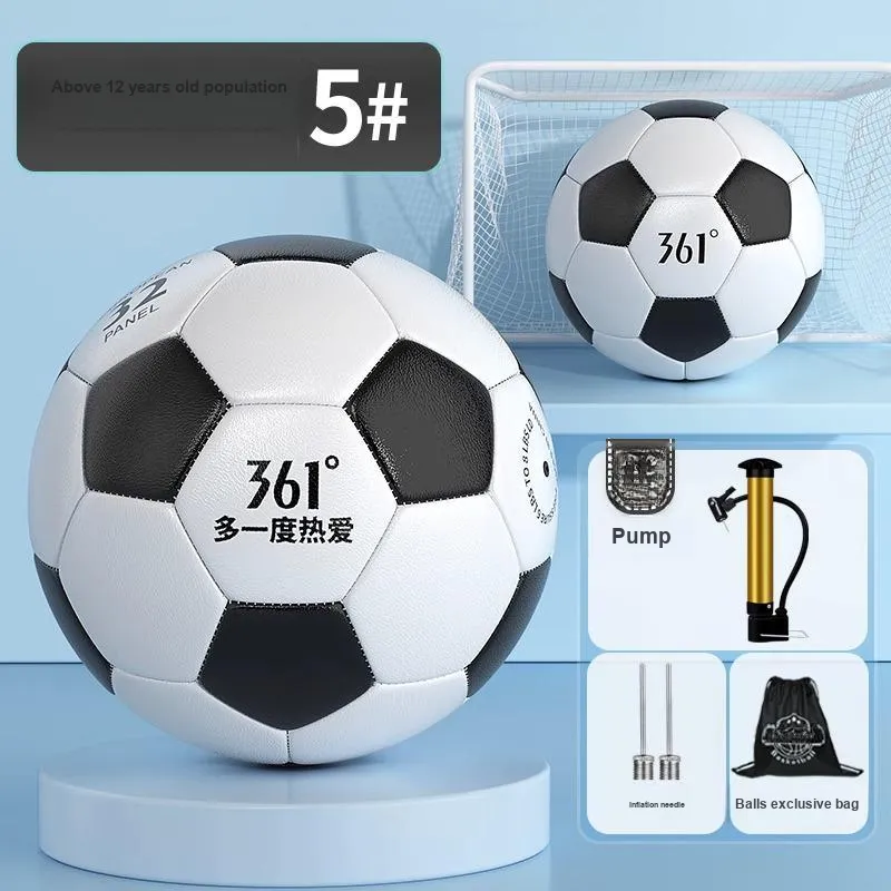 361° Classic Collection Size 5 Soccer PU Machine Stitched Soccer Ball Unisex-1