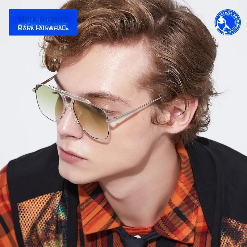 FAIRWHALE Alloy TR90 Aviator Sunglasses Men's-10