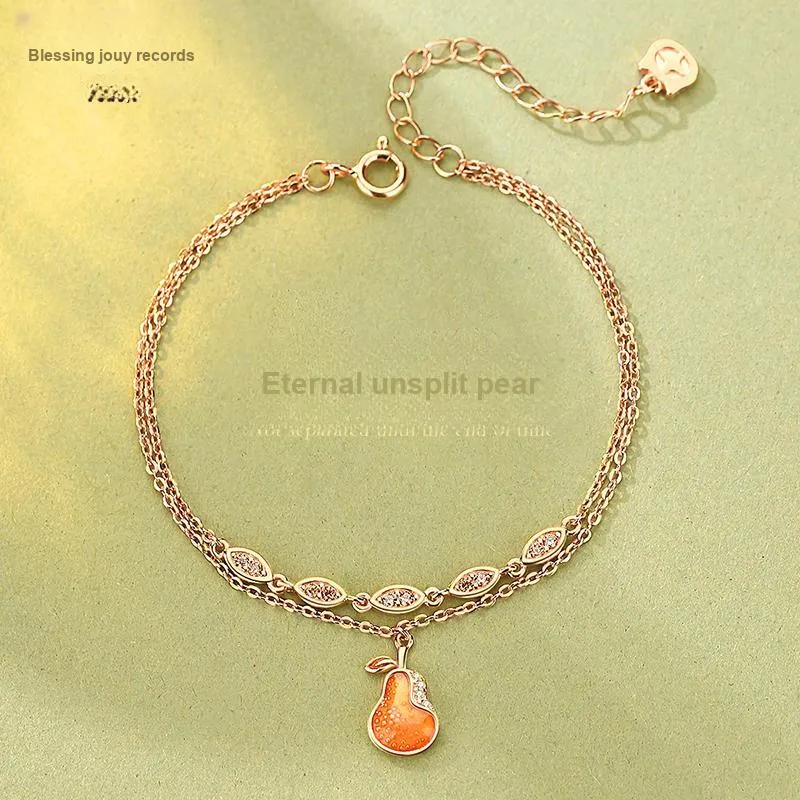 Fu Ru Ji S925 Silver Anklets Women's-1