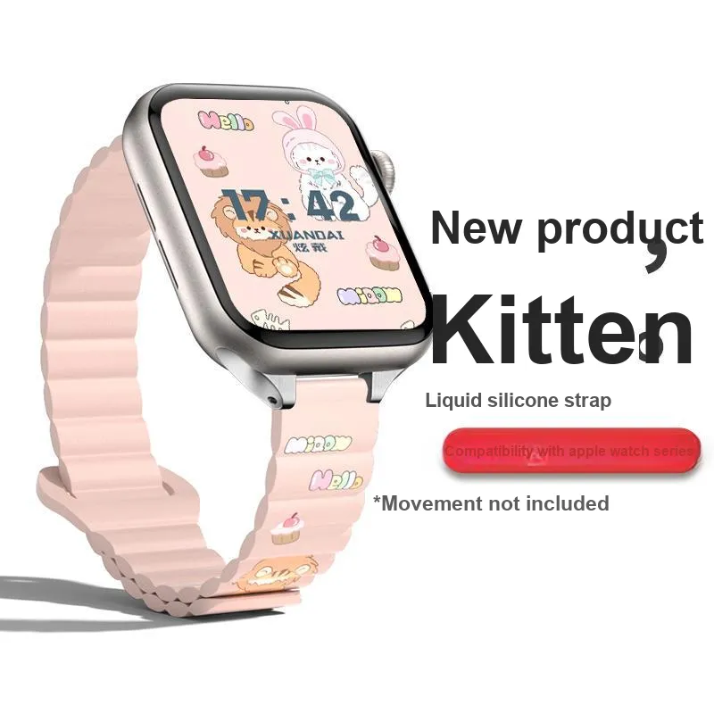Fly Watch Band Apple Compatibility Silicone Material-2