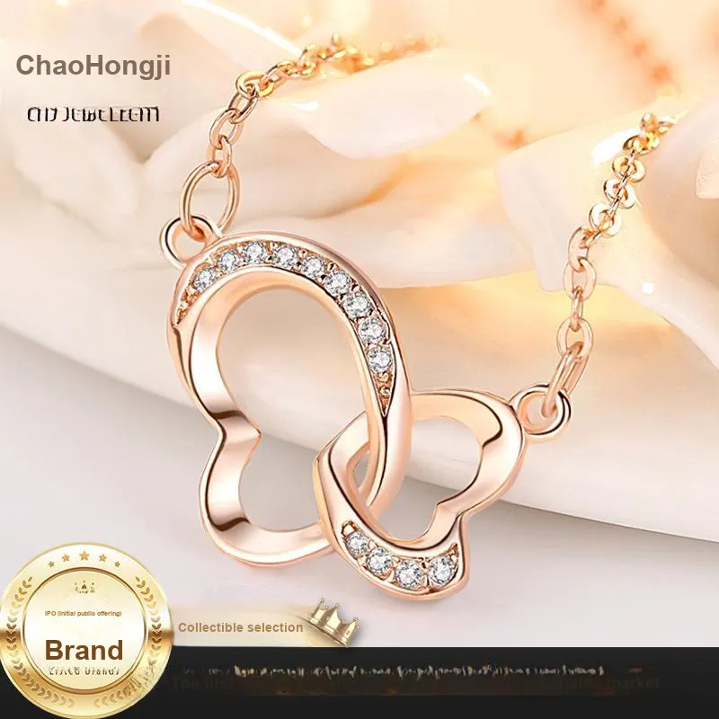 CHAOHONGJI S925 Silver Necklaces Women's-1