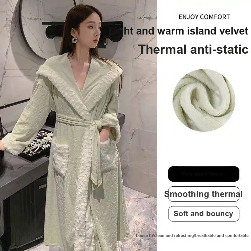 MIIOW Women's Bath Robes-9
