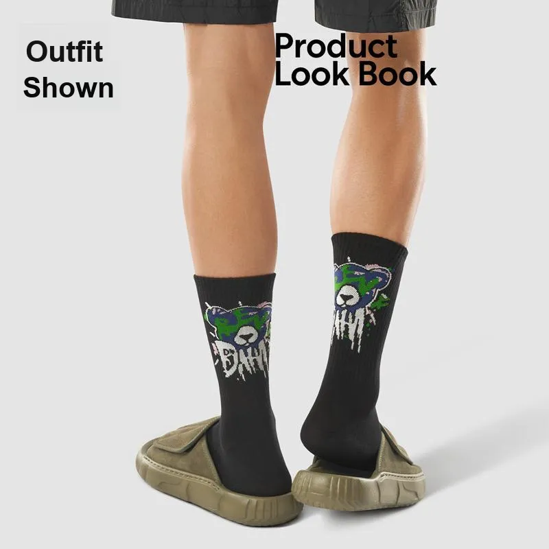 Mast Point Mid Calf Socks Unisex-14