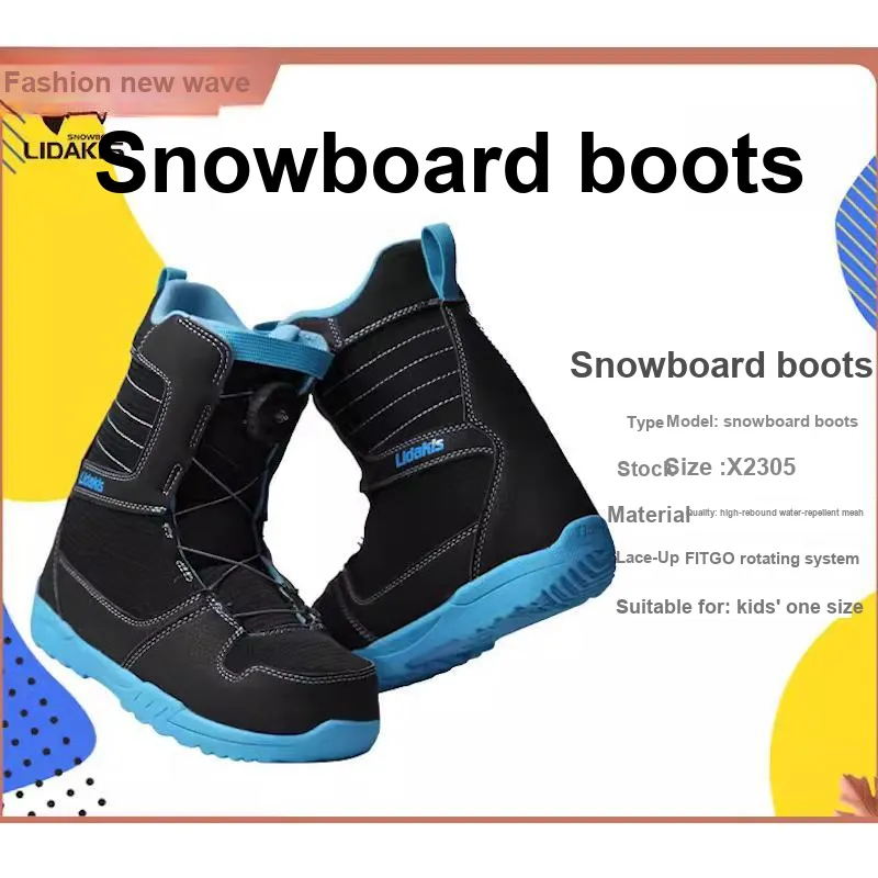 LIDAKIS Single Snowboard Ski Boots-4