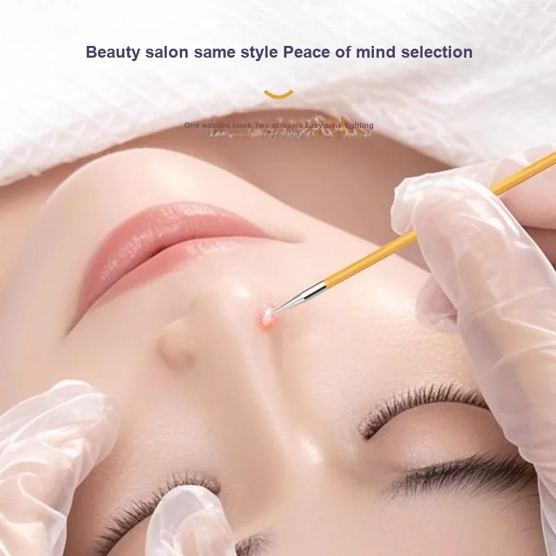 XIAOTIANLAI Removing Blackheads Cellular Clamp Clothing Sets, Closed End Picking Tool For Acne Fighting-1