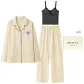 Light Yellow (Three-Piece Set) Women's