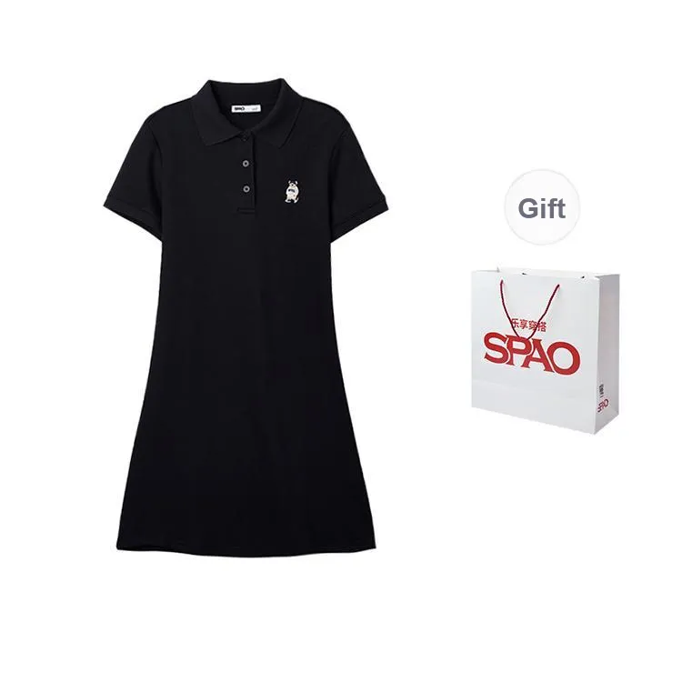 SPAO Short Sleeved Dress Women's Shopping Bag-0