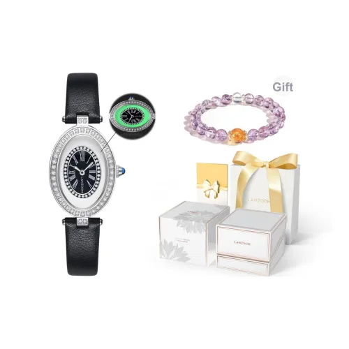 LANZOOM Кварцевый механизм Женские часы 32мм*23мм*9мм Мать жемчуга Цвет